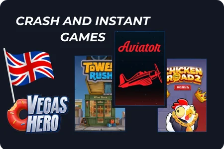 VegasHero Crash Games